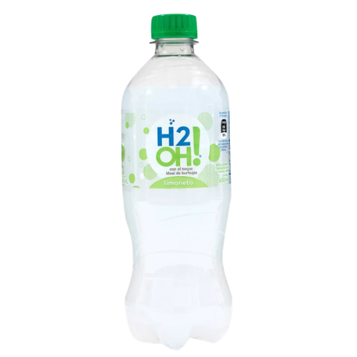 H2OH BEBIDA GASEOSA LIMONETO PET 600ml