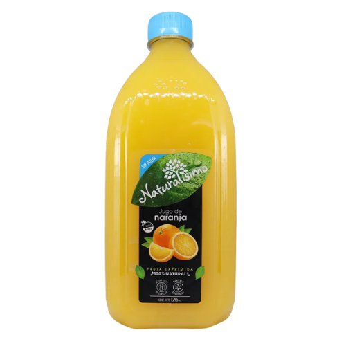 NATURALISIMO JUGO DE NARANJA SIN PULPA 1795ml