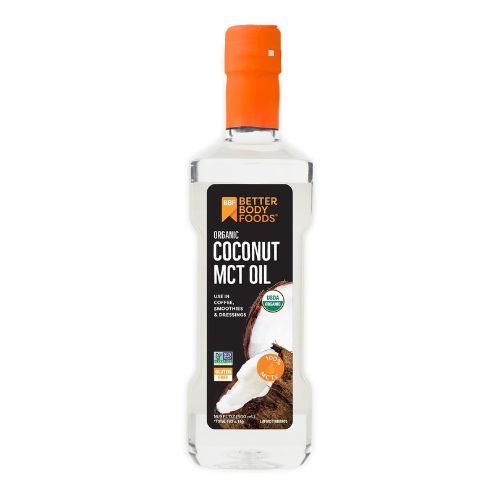 BETTER BODY FOODS MCT ACEITE DE COCO ACEITTE COCO ORGANIC 16 OZ