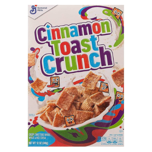 GENERAL MILLS CEREAL CINNAMON TOAST CRUNCH 340g