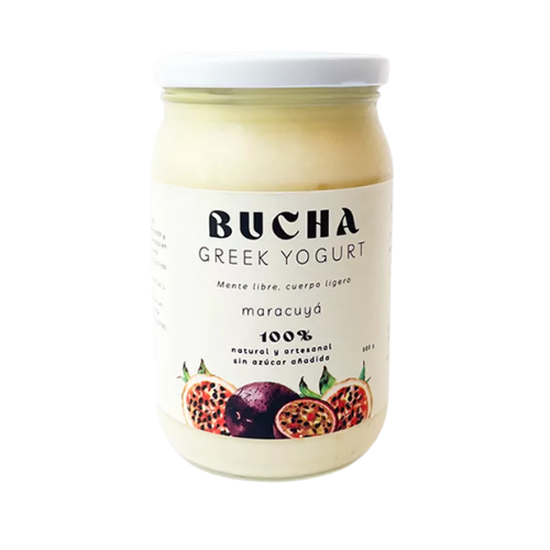 BUCHA YOGURT MARACUYA GRIEGO 500g