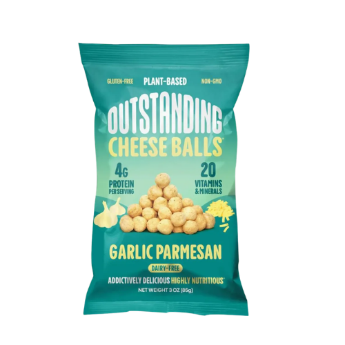 OUTSTANDING CHEEZ BALLS GARLIC PARMESAN 85g