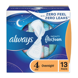 ALWAYS TOALLA SANITARIA INFINITY 13 UNIDAD