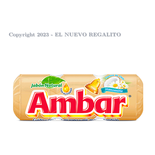 AMBAR JABON AVENA 3 BOLAS 1140g