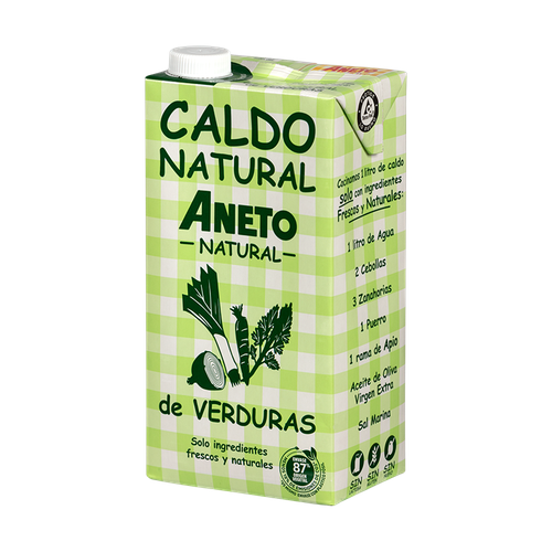 ANETO CALDO CALDO DE VERDURAS 1 LT