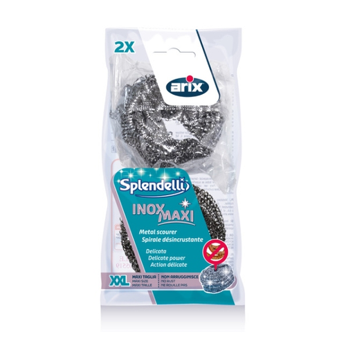 ARIX ESPONJA DE ACERO INOXIDABLE INOX MAXI 2 UNIDAD