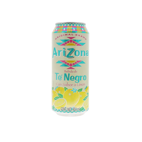 ARIZONA TE FRIO TE NEGRO CON LIMON 450ml