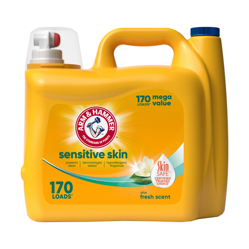 ARM & HAMMER DETERGENTE LIQUIDO SENSITIVE SKIN DETERGENTE 170 OZ