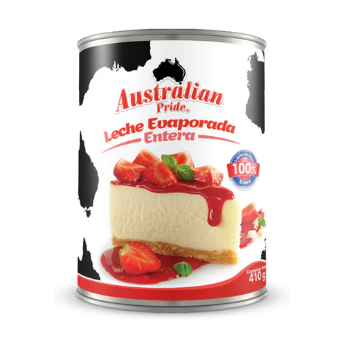 AUSTRALIAN LECHE EVAPORADA ENTERA 410g