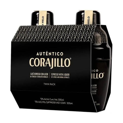AUTENTICO CORAJILLO BEBIDA DUO CAFE ESPRESSO CON CITRICOS 200ml