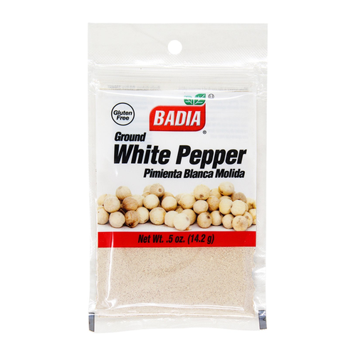 BADIA PIMIENTA BLANCA MOLIDA BOLSA 14g