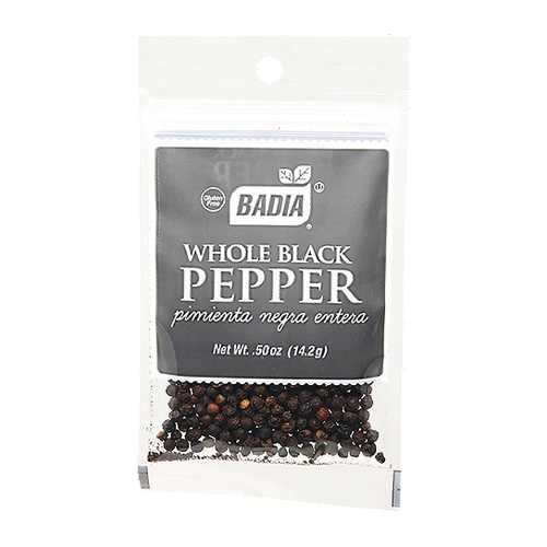 BADIA PIMIENTA NEGRA ENTERA BOL 14g