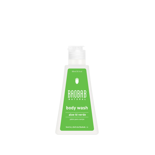 BAOBAB JABON PARA CUERPO ALOE TE VERDE 300ml