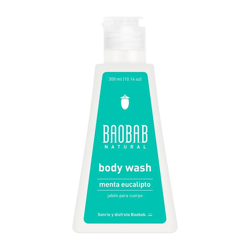 BAOBAB JABON PARA CUERPO MENTA EUCALIPTO 300ml