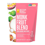 BETTER BODY FOODS SUSTITUTO DE AZUCAR FRUTA DEL MONJE 1LB