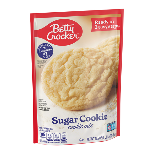 BETTY CROCKER HARINA COOKIE MIX SUGAR 17 OZ