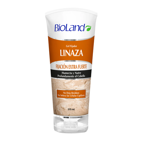 BIOLAND GEL P/CABELLO FIJADOR LINAZA 375ml