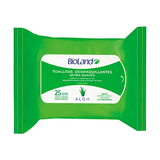 BIOLAND TOALLA DESMAQUILLADORA ALOE 25 UNIDADES 25 UNIDAD