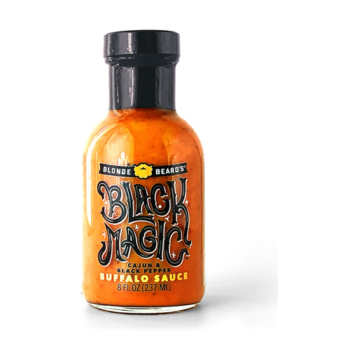BLONDE BEARDS SALSA PICANTE BLACK MAGIC CAJUN & BLACK PEPPER 12 OZ