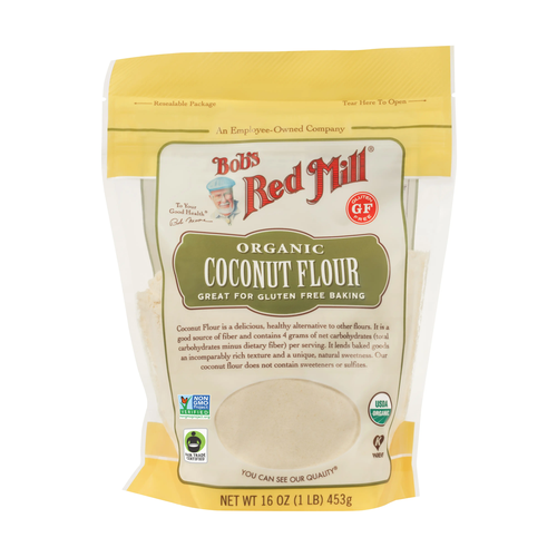 BOBS RED MILL HARINA ORGANIC COCONUT FLOUT 453g