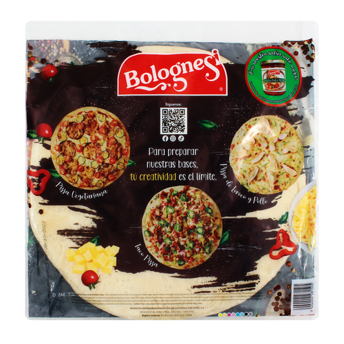 BOLOGNESI BASE PARA PIZZA 345g