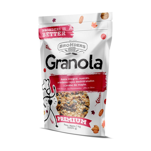 BROHDERS GRANOLA PREMIUM 310g