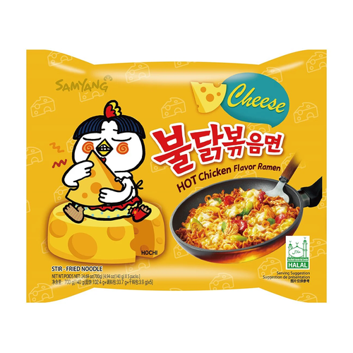 BULDAK SOPA RAMYUN RAMEN BOLSA QUESO 140g