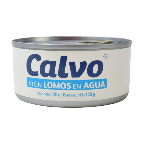 CALVO ATUN EN AGUA LOMOS 170g
