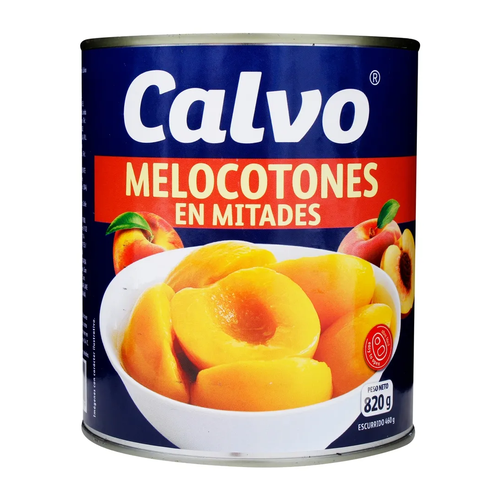 CALVO MELOCOTONES EN MITADES 820g