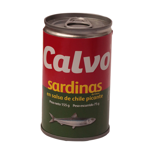 CALVO SARDINA TINAPA PICANTE 155g