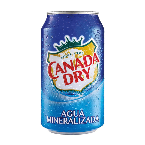 CANADA DRY AGUA MINERAL CLUB SODA 350ml