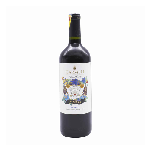 CARMEN FRIDA KAHLO RESERVA VINO TINTO MERLOT 750ml