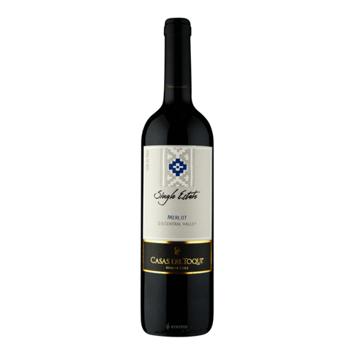 CASAS DEL TOQUI VINO TINTO MERLOT 1ml