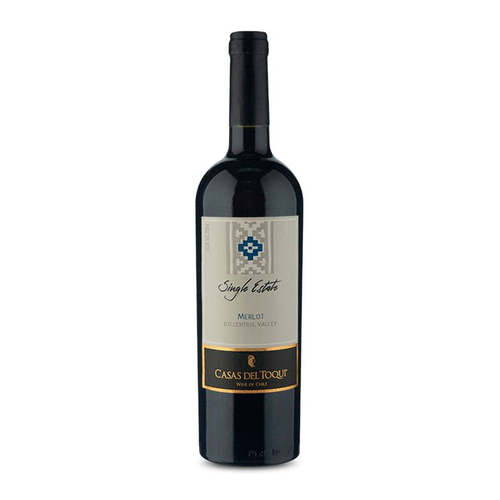 CASAS DEL TOQUI VINO TINTO MERLOT 750ml