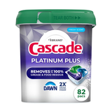 CASCADE LAVAVAJILLAS PLATINUM PLUS 82 ACTIONPACS 46 OZ