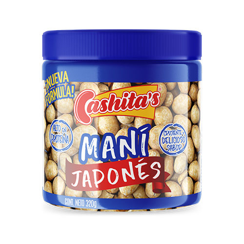 CASHITAS MANI JAPON╔S BOTE 320g