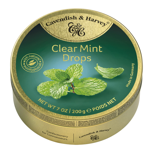 CAVENDISH & HARVEY DULCES CLEAR MINT 7 OZ