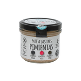 CAZORLA PATA NEGRA PATE A LAS TRES PIMIENTAS 110g