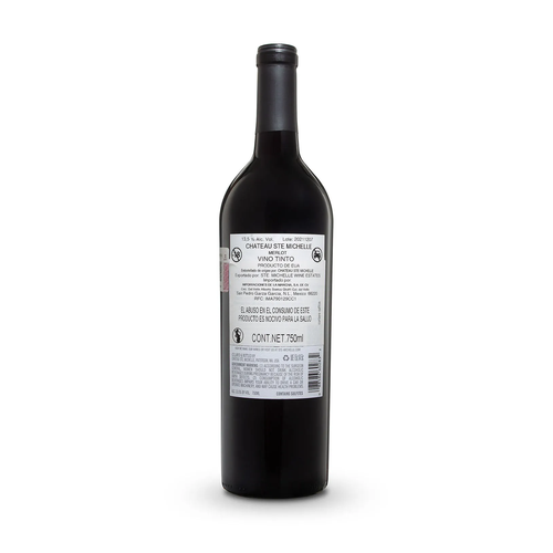 CHANTEAU STE. MICHELLE VINO TINTO MERLOT 750ml