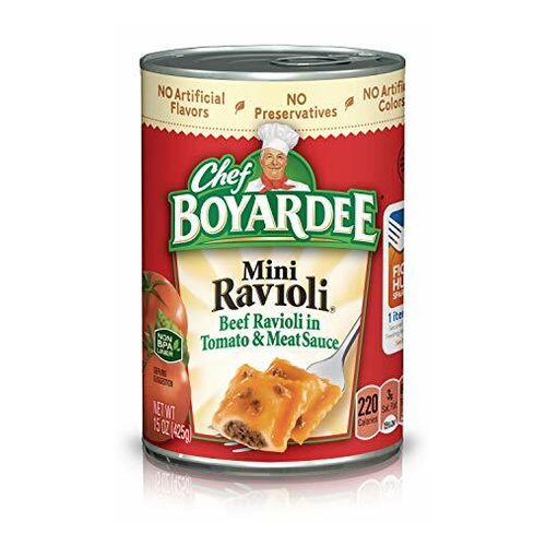 CHEF BOYARDEE RAVIOLI MINI 15 OZ