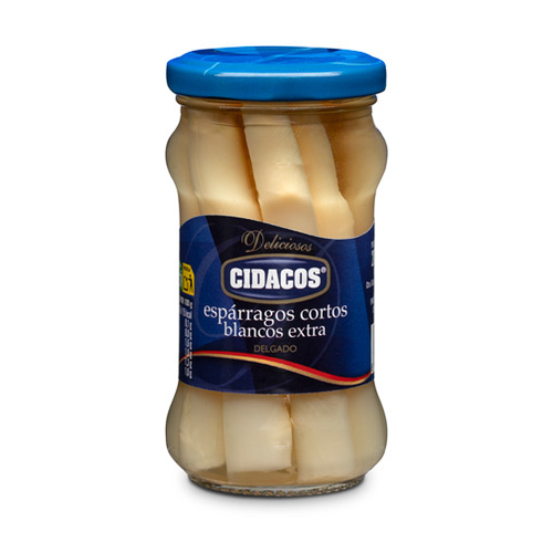 CIDACOS ESPARRAGOS CORTOS EXTRA MEDIO 200g