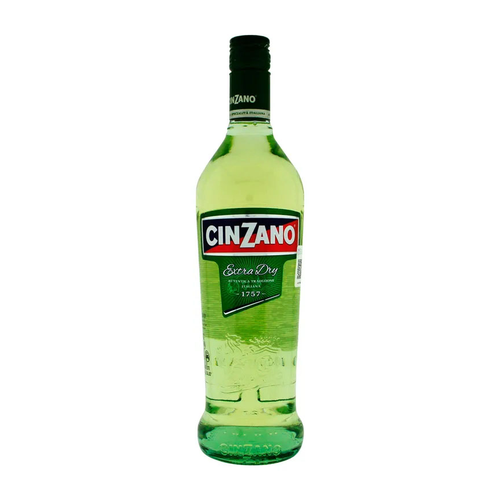 CINZANO VERMOUTH EXTRA DRY BOTELLA 750ml