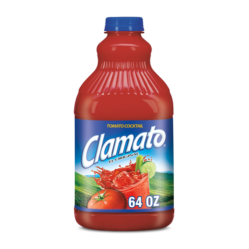 CLAMATO JUGO DE TOMATE REGULAR 64 OZ