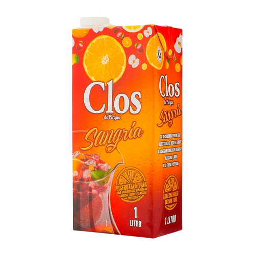 CLOS DE PIRQUE SANGRIA 6/1 LT