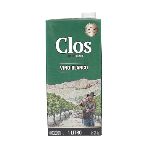 CLOS DE PIRQUE VINO BLANCO 6/1 LT