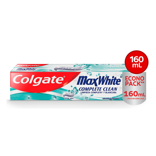 COLGATE CREMA DENTAL MAXWHITE 160ml