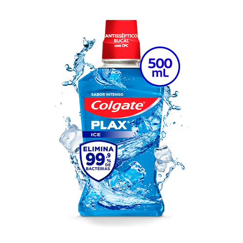 COLGATE ENJUAGUE BUCAL PLAX ICE 500ml