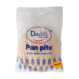 DAVIDS PAN PITA BLANCO REGULAR 4 UNDS 11 OZ