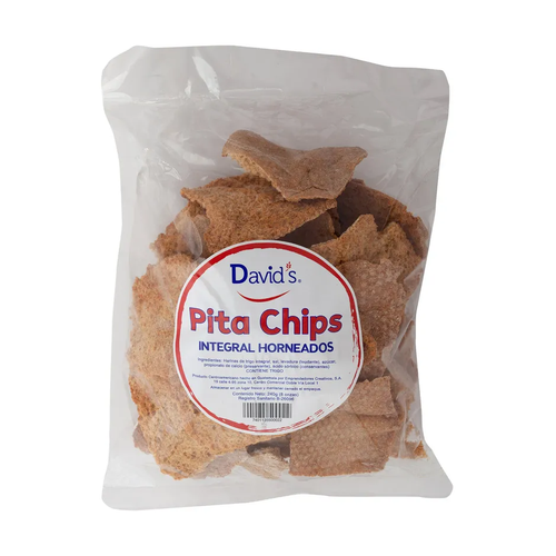 DAVIDS PITA CHIPS INTEGRAL 8 OZ