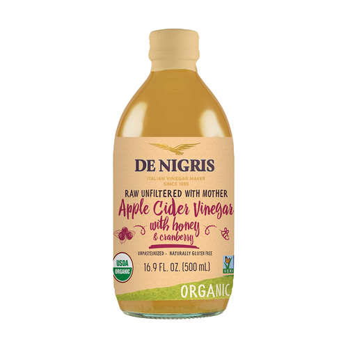 DE NIGRIS VINAGRE MANZANA ORGANICO SIN FILTRAR 500ml
